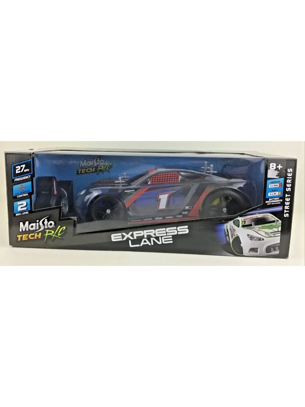 Maisto Tech R/C Express Lane Street Series Remote Control #1 Car 27MHz New Toy